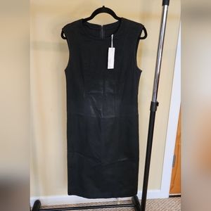 Level99 black denim dress